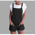 Entzückende kurze Overalls für Damen Baumwolle Großhandel Custom